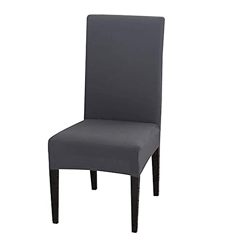 Aisprts Stuhlhussen 4er Set Stretch Stuhlhussen für Esszimmerstühle, Abnehmbarer Waschbarer Stühle Schutz Dekoration Stuhlbezug für Haus, Küche, Hotel, Restaurant, Bankett, Hochzeit, Party