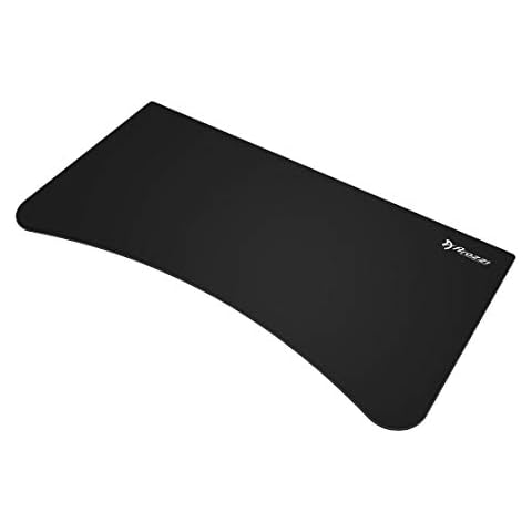 Arozzi Mouse pad, Microfibre cloth surface, Pure Black, X-Large Cover