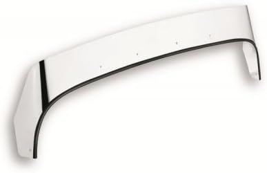 Belmor 78154-1 Stainless Aeroshield Hood Protector for 1989-2018 Kenworth W900B, 1989-2017 W900S
