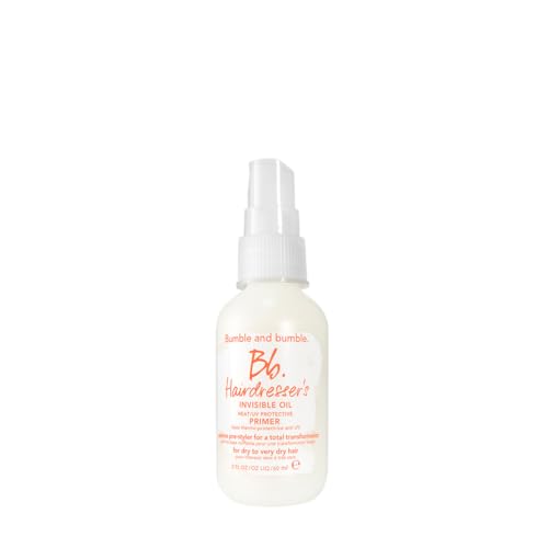Bumble and bumble. Hairdresser's Invisible Oil Heat/UV Protection Leave-In Conditioner Hair Primer | Hydrating, Anti Frizz, Color Safe | Straight, Coily | With Argan Oil + Coconut  image 1