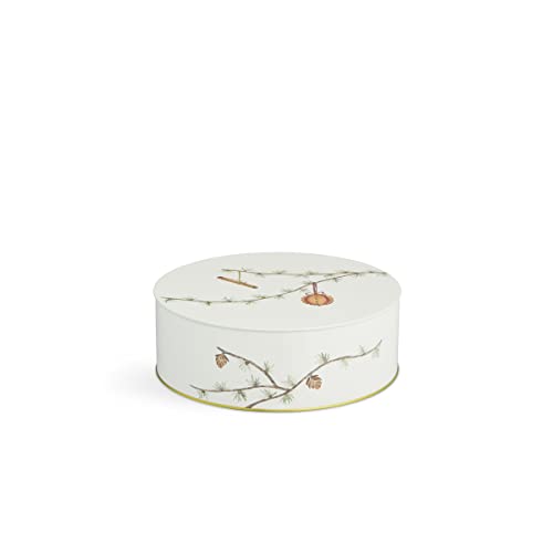 Boîtes à biscuits de Noël Rosendahl blanc boîte métal lot de 2