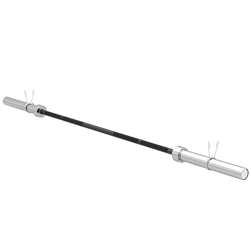 SPORTNOW Barra de Pesas de Acero 180 cm...