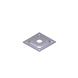 Base Colonnina Nera 70X70Mm Ricambio CAME 119RIR079