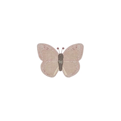 Lorena Canals Tapis lavable pour chambre à coucher, motif papillon, fabriqué à la main, 90 x 120 cm