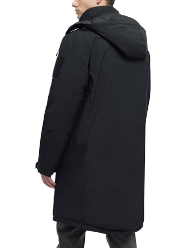 Winter Coats For Men Winter Jackets Water Resistant Warm Thicken Parka Puffer Coat Long Down Jacket3