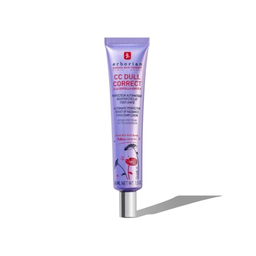 Crème visage anti teint terne CC Dull Correct Erborian booster d'éclat