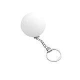 Homoyoyo leuchtender Schlüsselanhänger Monddekor Weiß