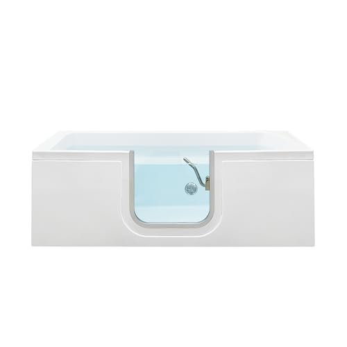 Ella Laydown 30x60 Hydro Massage Walk in Bathtub Left Drain