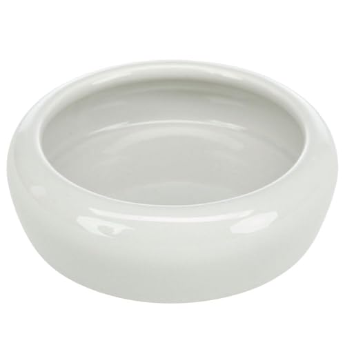 Trixie Keramikschüssel mit abgerundetem Schüttrand für Meerschweinchen, 200 ml (Sortiert)