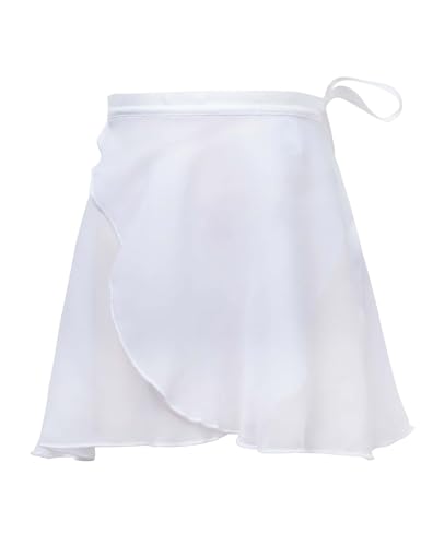 Image of Daydance Girls Women Sheer Ballet Skirts Wrap Chiffon Over Scarf for Dancing