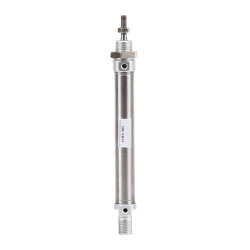 Mini cylindre en acier inoxydable DSN-25 pour automatisation fluide - 2