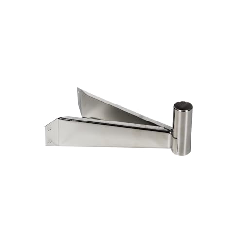 Support mât V9123 inox fixation antenne et parabole extérieure solide