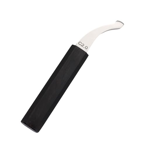 Outil de découpe pour bords en cuir réglable en acier - 2