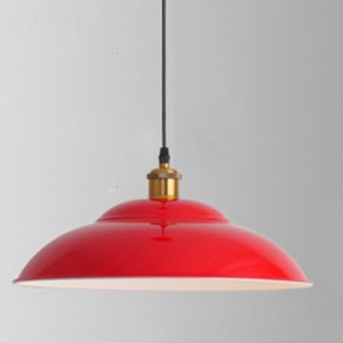 YNAHZAOK Lámpara Colgante E26 Instalación Cableada, Lámparas Colgantes Súper Brillantes Lámpara De Techo De Estilo Industrial Creativa Y Personalizada. Luces Decorativas De Pantalla De Metal