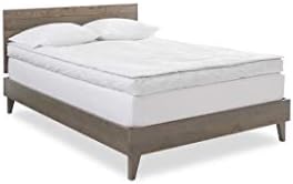 Grande Hotel Five Inch Downtop Gusset Luxurious Feather Mattress Topper All Cotton Down Feather Blend Filler Pillow Top