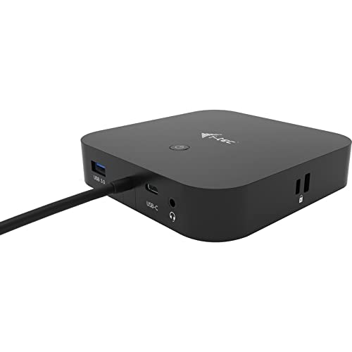 I-TEC USB-C Dual DISP DOCKINGUK Station 100W + CHARGER-C77WUK