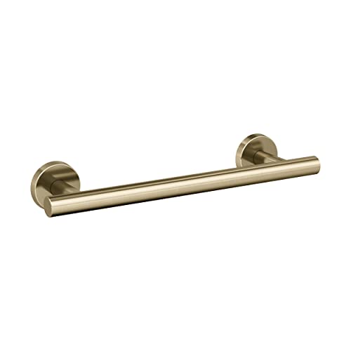 Image of Amerock Arrondi 9 inch Golden Champagne Towel Bar