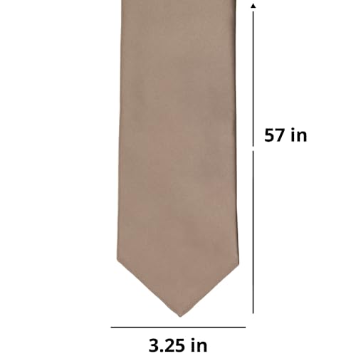 Image of tiemart Premium Solid Color Necktie