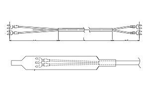UC-25-15A �����i�C ������I�v�V�����i ���� 2�c�P�[�u��15m