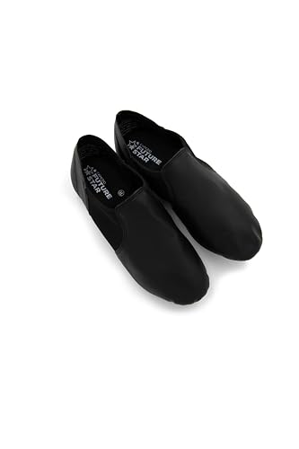 Future Star by Capezio Girls Future Star Jazz Shoe-Child, Black, 2.5 Little Kid