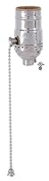 Algopix Similar Product 13 - BP Lamp Nickel Finish Pull Chain