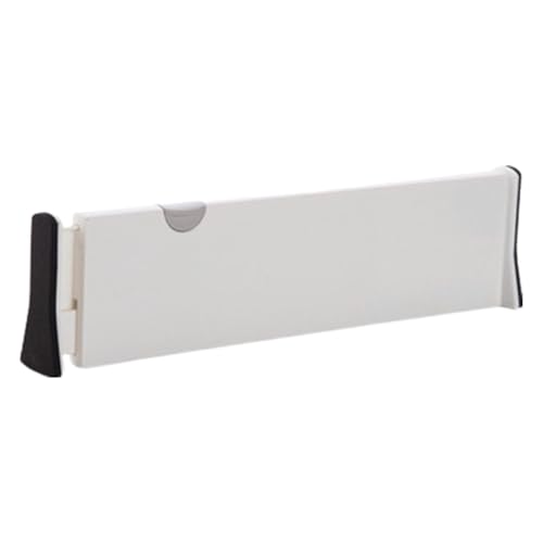 Separador de cajones, organizador escalable acolchado de espuma ajustable para cajones, organización de cajones para baño, sala de control, cocina, dormitorio, sala de estudio
