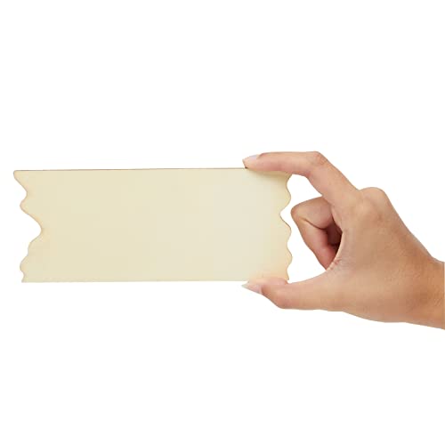 Juvale 24 Pack Unfinished Wooden Signs For Crafts, Boards For Wood Burning Supplies, Painting Canvas Plaques (7 X 3 In) #TOP3