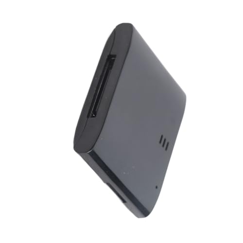 Walmeck Music Receptor Adaptador 30PIN Habilitado Sounddock Dock Altavion Conexión Inalámbrica para la Oficina en Casa (Negro)