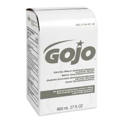 GOJO Ultra Mild Lotion Soap w/Chloroxylenol Refill, Floral Balsam, 800mL