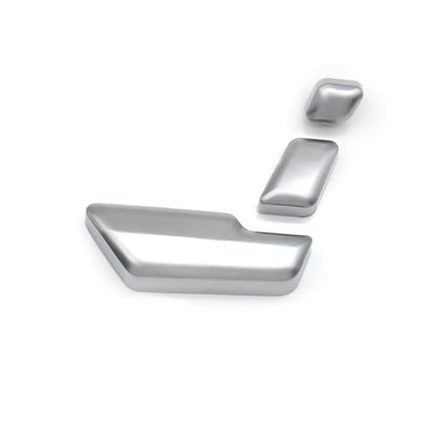 Cubierta de interruptor asiento Mercedes W166 acabado plata satinada de lujo