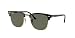 Produktbild Ray-Ban RB3016 Clubmaster Black Crystal Green Polarized (901/58)  55 mm, Black Crystal Green Polarized (901/58)