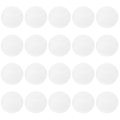 Film protecteur de badge contre la décoloration plastique rond x20