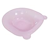 COLLBATH Bacinella Sitz Bath in Plastica Trasparente per Postpartum Ergonomica e Antitracimazione Adatta alla Maggior Parte dei Wc Ampia e Profonda per Intima Femminile immagine