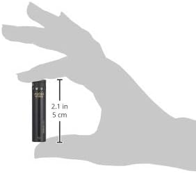 Audix M1255B Microphone with dimensions