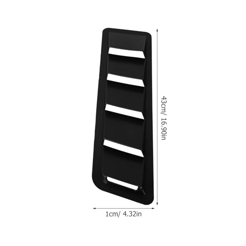 Panel de entrada de aire para coche en ABS resistente que mejora el capó sin herramientas 2
