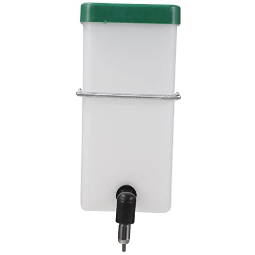 BESTonZON Hanging Water Container for Pets Automatic Rabbit Water Feeder Dispenser for Bunny Hamster Chinchilla Leak Design Easy Installation Smooth Surface for Safe