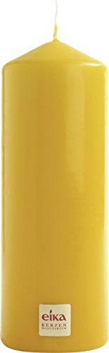 Preisvergleich Produktbild Eika Stumpenkerze maisgelb 160 x 60 mm