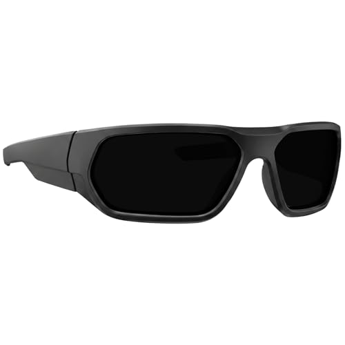 Image of MAXJULI XL Z87 Wrap Around Sports Sunglasses for Big Wide Heads Men TR90 Ultralight UV400 Protection Safety Glasses 8707