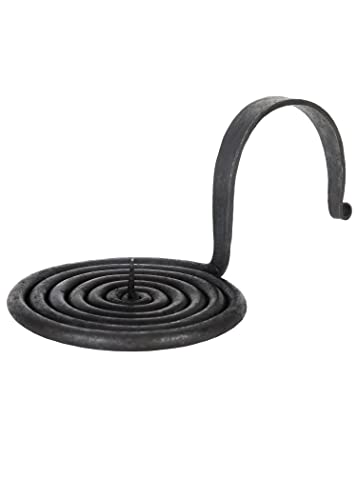 Candelabro Medieval Forjado a Mano - Portavelas, portavelas -