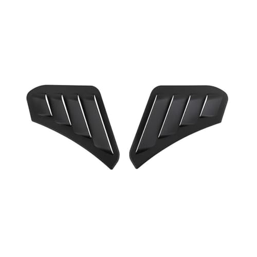 YIZISECCE 2pcs Front Left Driver and Right Passenger Side Black Trim Cover Vent Air Plate for Ford for Bronco 2021-2023