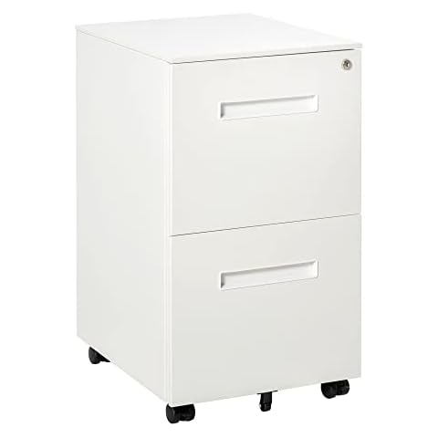 Vinsetto 2-Drawer Mobile File Cabinet Cover