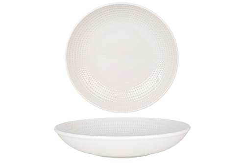 Bonna Piatto profondo - Pure Dot - Porcellana - 23 cm (1000cc) - set di 6
