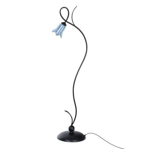 Lampadaire Tiffany Gentian Blue Art Deco Trade pour salon