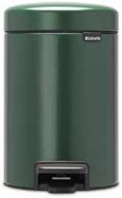 Brabantia Bathroom Pedal Bin, Pine Green, 3 Litre
