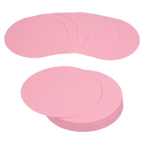 Carton circulaire rose 6 pouces pour réussir vos projets artisanaux et suspensions sans plier