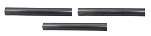 well2wellness® PVC Pipe 50 mm PVC Pressure Pipe 50 mm 10 Bar 3 x 1 m