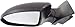 Compatible with CRUZE 11-15/CRUZE LIMITED 16-16 MIRROR LH, Power, Manual Folding, Heated, Paintable