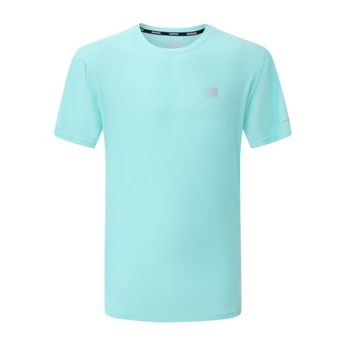 Karrimor Mens Run Short Sleeve T-Shirt Aqua Splash XL