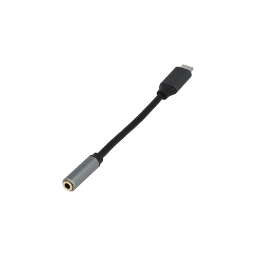 Adaptador VisionTek USB-C a Aux 3.5mm (M/F) miniatura 1