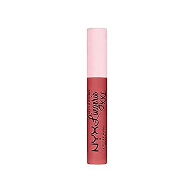 NYX Professional Makeup Rouge à Lèvres Liquide Mat Lip Lingerie XXL, Longue Tenue, Formule Vegan, Sans transfert, Teinte : Xxpose Me (03)